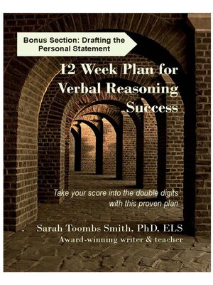 cover image of 12 Week Plan for Verbal Reasoning Success
